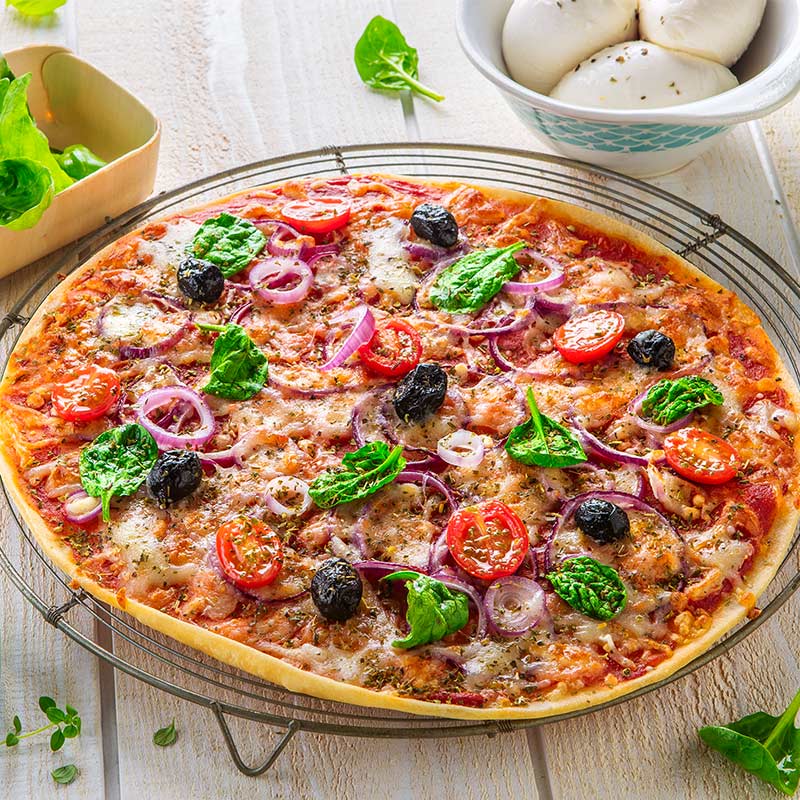 Pâte à pizza fine : Recette de Pâte à pizza fine