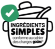 Logo Ingrédients Simples conforme au cahier des charges GOÛM